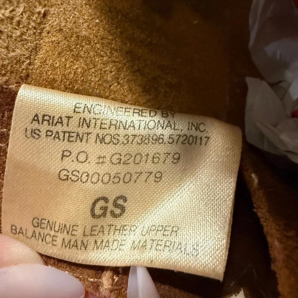 Ariat lace up